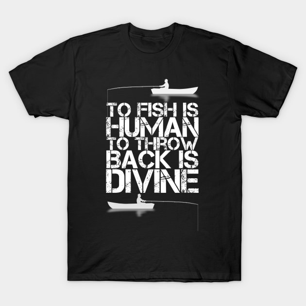 To Throw Back Is Divine T-Shirt by AtkissonDesign